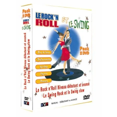 Image de le Rock&#039;n Roll et Swing: Rock n&#039;Roll Niveau Débutant Avancé Swing Slow (Coffret 2 DVD)