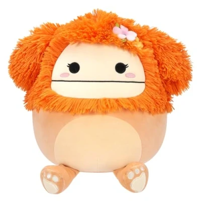 Image de Squishmallows Original Peluche de 30 cm Shasta Le Bigfoot Orange Officielle Jazwares