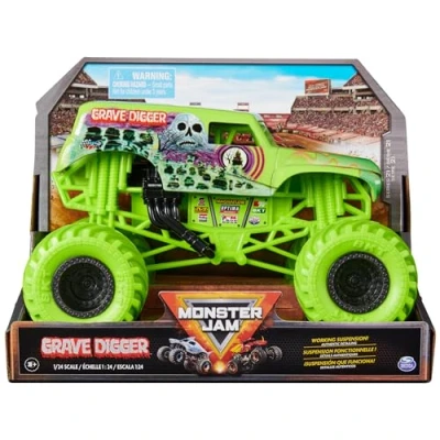 Image de Monster Jam Véhicule Jouet Camion 1to24 DiCst Pelle tombale M21