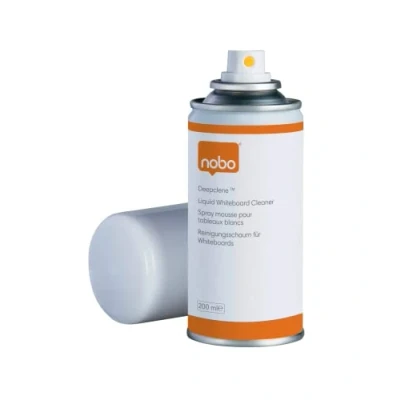 Image de Nobo Deepclene Spray Nettoyant pour Tableaux Blancs, le Nettoyage Hebdomadaire des Effaçables à Sec &amp; Magnétiques, Bouteille de 200 ml (34533943)