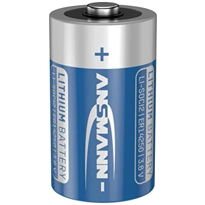 Image de Ansmann ER14250 Batterie spéciale 1/2 AA Lithium 3,6 V 1200 mAh 1 pièce