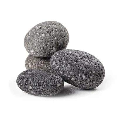 Image de ARKA mySCAPE Lava Pebbles 10 kg / 20 mm pour aquascaping spectaculaire dans Aquariums d&#039;eau Douce, supportent la Filtration Naturelle et créativité.