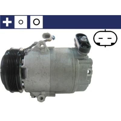 Image de MAHLE ORIGINAL ACP 59 000S Compresseur De Climatisation CVC6 12 PAG 46 R 134a avec bague d&#039;étanchéité OPEL: Astra G CC, Corsa C 3/5 portes