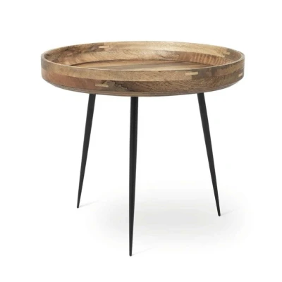 Image de Mater Table Bowl large mangue nature, structure noire