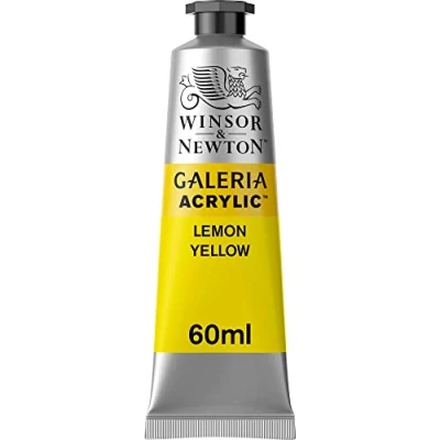 Image de Winsor &amp; Newton Acrylique Galeria 60ml Jaune Citron Série 1