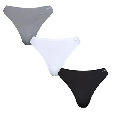 Image de Reebok Rae Strings, Noir/Blanc/Gris Froid, M (Lot de 3) Femme
