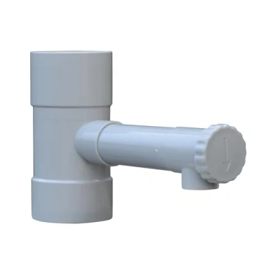 Image de Jardibric Raccord PVC vers Récupérateur d&#039;eau pour Descente de gouttière eaux Pluie à Fixer sur Gris, diamètre 80 mm
