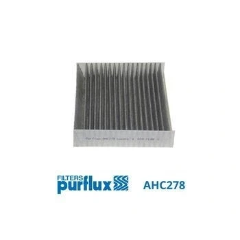 Image de PURFLUX AHC278 Filtre d&#039;habitacle à charbon actif 202 177 40 SMART: Forfour I, Roadster Cabriolet, Coupe, MITSUBISHI: COLT 6