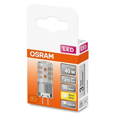 Image de OSRAM Lamps 4058075607224 LED Lamps, Plastique, G4, Non gradable, Paquet unique