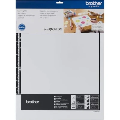 Image de Brother ScanNCut DX Mat CADXMATS12, 30,5 x cm Tapis de numérisation non adhésif pour transformer les matériaux en designs personnalisés