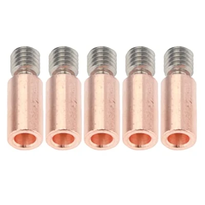 Image de Kadimendium 5 Pièces Bimetal Heat Break Ti Alliage Cuivre Heatbreak Bi Metal Remplacement pour Prusa I3 MK3 MK3S Imprimante 3D(Smooth)