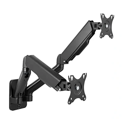 Image de LogiLink BP0146 Support Mural pour écran Double 17 32&quot; avec Ressort à gaz 90 540 mm