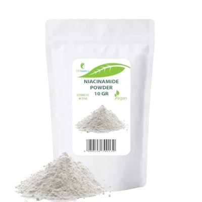 Image de Poudre de niacinamide 10 g (vitamine B3, nicotinamide, vitamine PP) Convient à une large gamme d&#039;applications cosmétiques dans les soins la peau et des cheveux