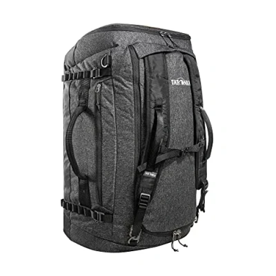 Image de Tatonka Duffle Bag 65 l Sac de Voyage Pliable avec Fonction à Dos, verrouillable, Petit Rangement et Volume l, Noir, Dos Format litres