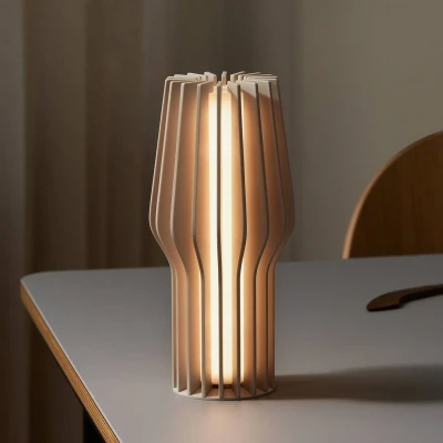 Image de EVA SOLO Lampe LED radiante 25 cm Pearl Beige de table décorative perle, 571624