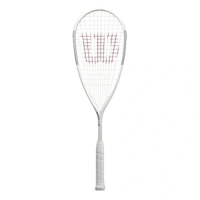 Image de Wilson raquette de squash, Tempest Lite, Unisexe, Poids en tête, Blanc/Argent, WR006510H0