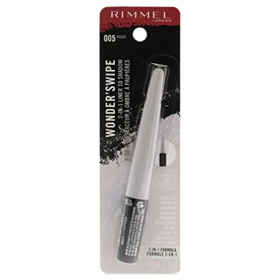 Image de Rimmel London Wonder Swipe 2 in 1 Liner to Shadow 005 Yasss For Women 0.058 oz Eyeliner