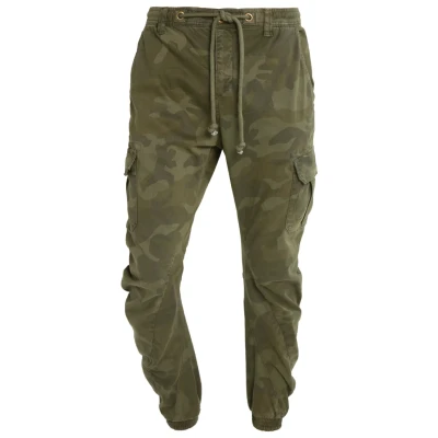 Image de Urban Classics CAMO Jogging Pantalon cargo, Homme, Taille: 30, Olive