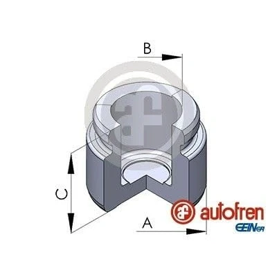 Image de AUTOFREN SEINSA D025270 Piston, étrier de frein 35 OPEL: Calibra A, AUDI: A6 C7 Avant, TOYOTA: HILUX 5 Pick up