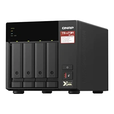Image de QNAP TS 473A NAS Tower Ethernet/LAN Noir V1500B
