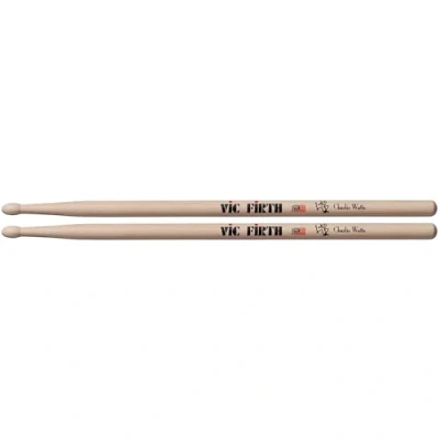 Image de Vic Firth Signature Baguettes, Charlie Watts, Bout en Bois