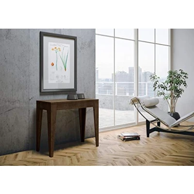 Image de Console Isotta Small 90x42 Noyer