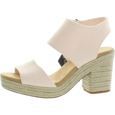 Image de TOMS Majorca Platform Sandale à talon Femme, Dusty Peach, 40 EU