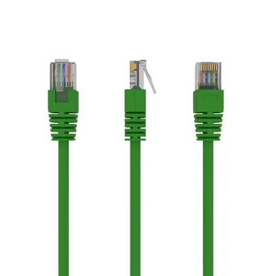 Image de Gembird PP12 2M/G câble de réseau Vert Cat5e Neuf