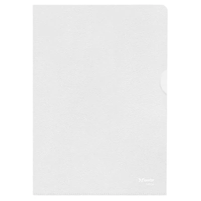 Image de Esselte Leitz 54850 Lot de 100 pochettes à coins Standard Plus A5 grainées (Transparent) (Import Allemagne)