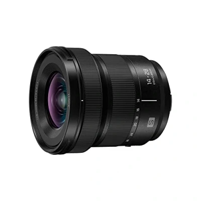 Image de Panasonic Lumix S 14 28mm F4 5.6 Objectif Grand Angle Plein Format R1428E (Ultra 14mm, Paysages, Vidéo, Tropicalisé, Compact et léger) Noir Compatible Monture L