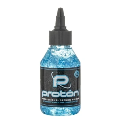 Image de Proton Pochoir professionnel Primer bleu 100 ml / 3,4 oz Fixateur pochoirs tatouage extra fort Stencil Tattoo