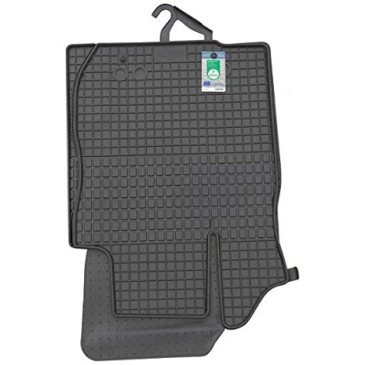 Image de Petex 29012 Ensemble de tapis sol Caoutchouc avant et arrière 4 noir DACIA: Sandero 2, I