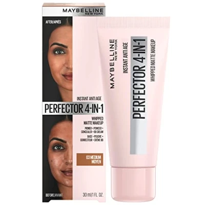 Image de Maybelline Instant Anti Age 4 in1 Perfector Whipped Matte Make up 03 Medium