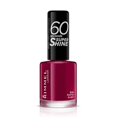 Image de Rimmel 60 Seconds Vernis à ongles 320 Rapid Ruby