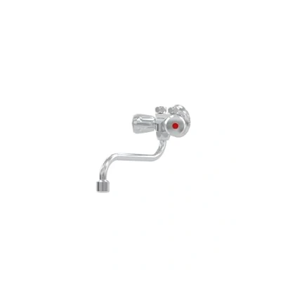 Image de STIEBEL ELTRON MAW 205620 Robinet mural à deux poignées sans pression pour mini chauffe eau instantané Montage sur évier