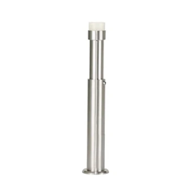 Image de EVI Herrajes Butée De Porte Pour Mur Ajustable 88 165 mm Caoutchouc Blanc Acier Inoxydabl Finition Mate Outils, Vis + Cheville Fixation Compris Mod. I 182KB