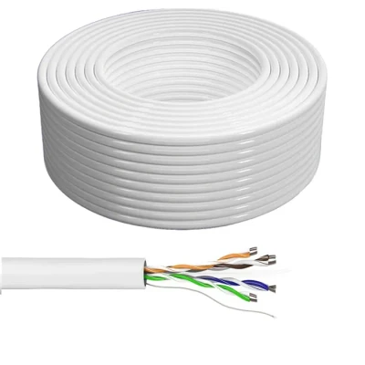Image de Goobay 94220 câble de réseau Blanc 305 m Cat6 U/UTP (UTP) Neuf