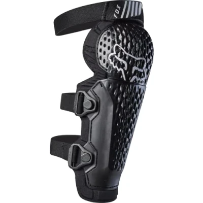 Image de Fox Racing Yth Titan Race Genouillère Courte Mixte Enfant, Noir, Taille Unique