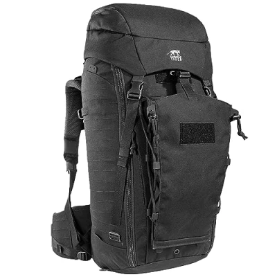 Image de Tasmanian Tiger TT Modular Pack 45+ Sac à Dos Militaire Tactique Modulaire de Randonée avec Un Volume 50 litres pour Le Trekking Camping Voyage 50L verrouillables, Olive
