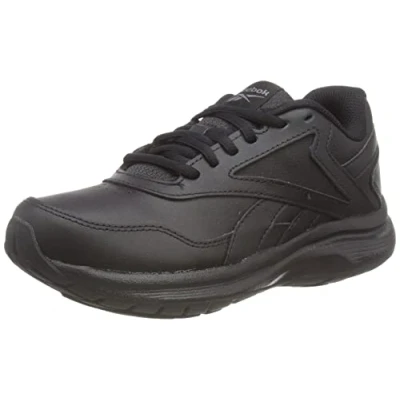 Image de Reebok WALK Ultra 7 DMX MAX Chaussures de course, Femme, Taille: 39, Black/cold grey/collegiate royal Imitation cuir/textile