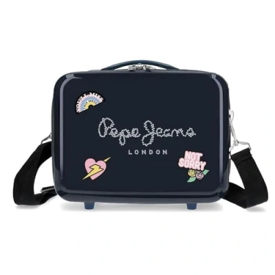 Image de Pepe Jeans Emi Trousse de toilette adaptable Bleu 29x21x15 cms ABS