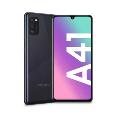 Image de 2020 Samsung Galaxy A41 Dual SIM 4Go RAM 64Go Prisme Crush Noir (Reconditionné)
