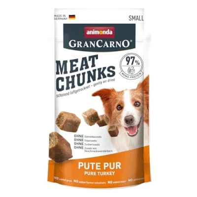 Image de Morceaux de viande d’animonda, friandises à base pour chien adulte, dinde, petit, 60 g