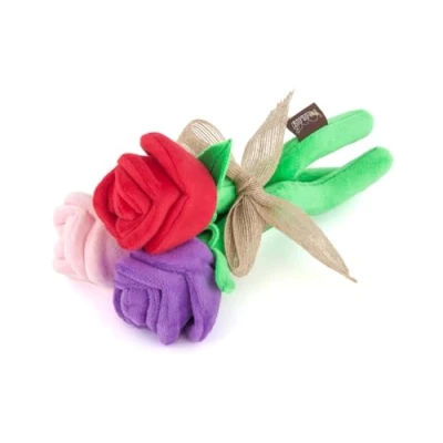 Image de Playoff P.L.A.Y. PY7065CSF Peluche Jouet pour Chiens Rover &#039;s Rose Bouquet