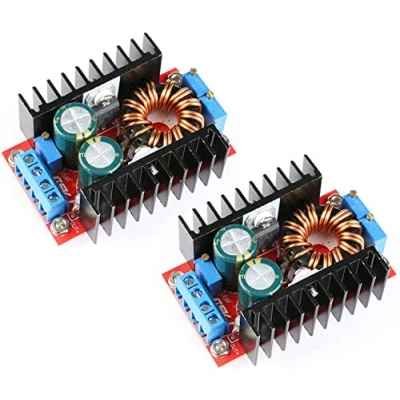 Image de TECNOIOT 2pcs DC 9 35V à 1 80W Step Up Down Buck Boost Converter Module d&#039;alimentation