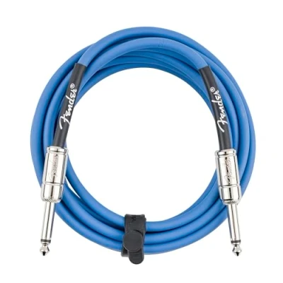 Image de Fender Câbles pour instruments de série Contour™ (10FT STR/STR) Lake Placid Blue