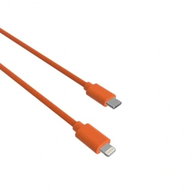 Image de Câble USB C vers Lightning 3A 1,5 mètres Collection POP Orange Neuf
