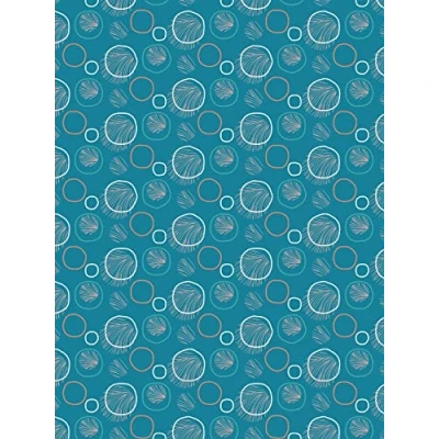 Image de Décopatch FDA858C Une pochette de 20 feuilles texture 30x40 cm Bulles fond bleu