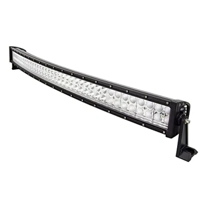 Image de AUXTINGS 106,8 cm 42 Pouces 240 W incurvé Spot d&#039;inondation Combo Barre LED antibrouillard Feux de Conduite Hors Route pour SUV UTE Camion 4x4 Bateau (sans câblage)