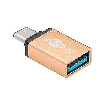 Image de Goobay 56622 changeur de genre câble USB C A Or Neuf